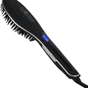 Black Hair Straightening Brush
